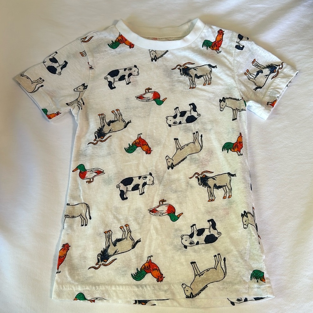 Tucker and Tate 3T Farm Animal Shirt